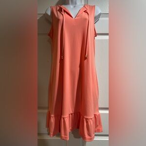Michael Kors Coral Sleeveless women’s Dress